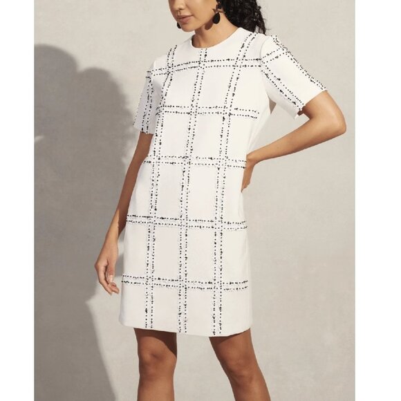 Sachin+Babi Isabella Floral-Check Pattern Dress - Picture 1 of 2